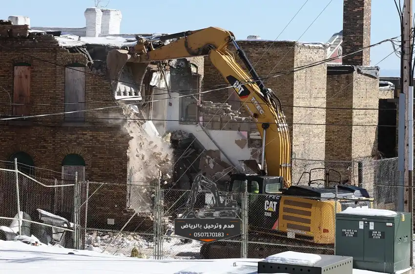 هدم وترحيل مخلفات